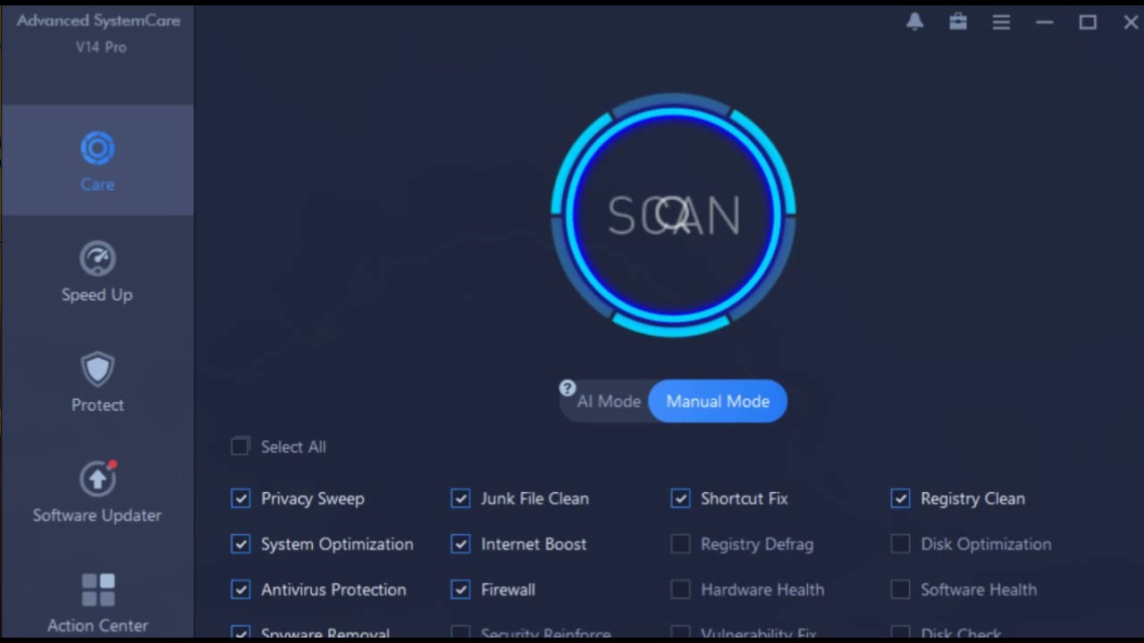 Advanced SystemCare Pro 15.5.0.267 Crack + License Key Full Free Download